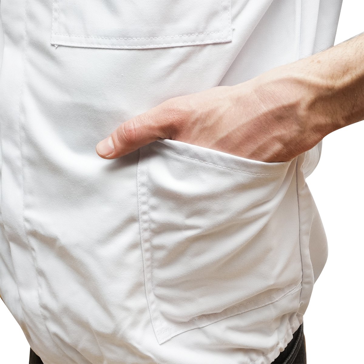 Bluza apicola alba cu masca de protectie marimea XXL